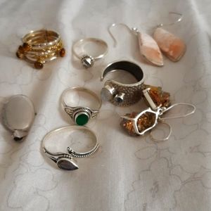 Georgeous lot of earrings/rings